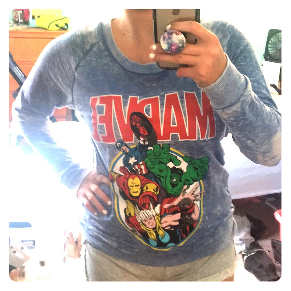Marvel long sleeve shirt